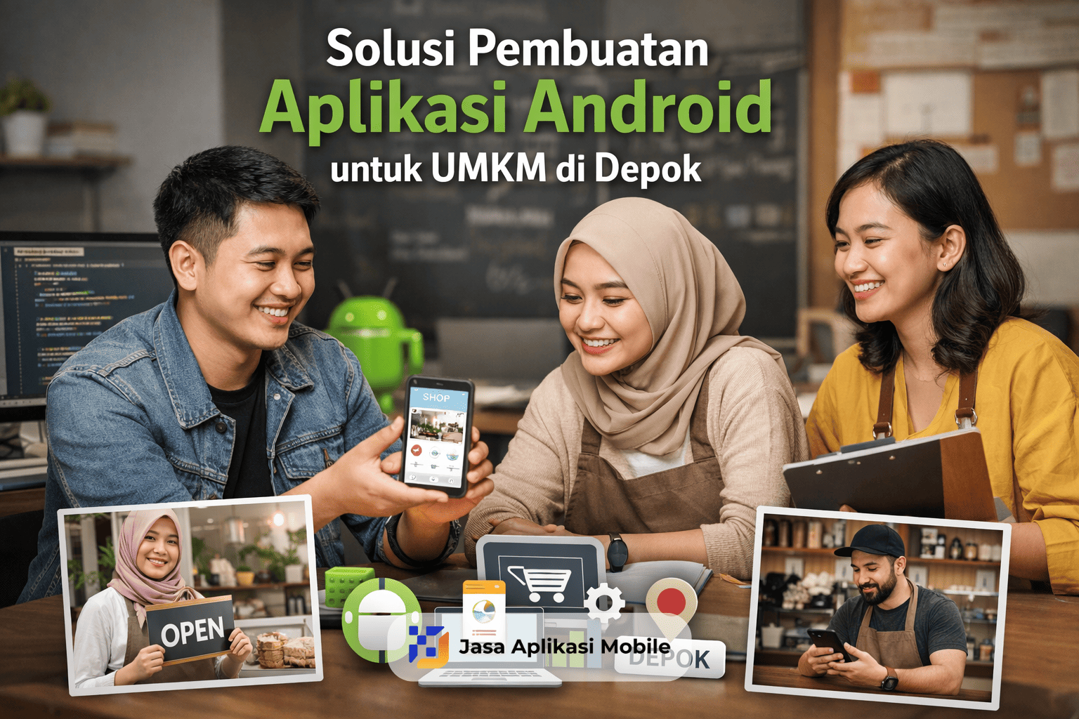 Solusi Pembuatan Aplikasi Android untuk UMKM di Depok